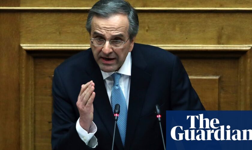 Former Greek PM expelled from ruling New Democracy party