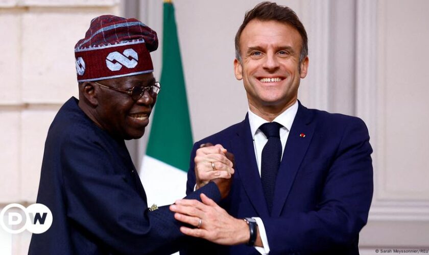 France's Macron hosts Nigeria's Tinubu for talks in Paris