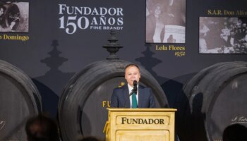 Fundador celebra el 150 aniversario del primer brandy español con un maridaje de Romain Fornell