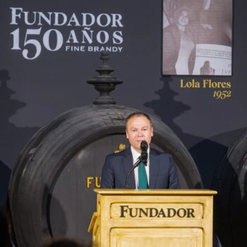 Fundador celebra el 150 aniversario del primer brandy español con un maridaje de Romain Fornell