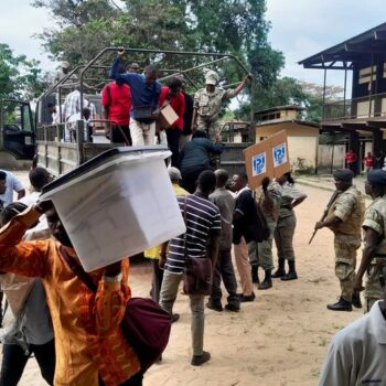 Gabon votes on post-coup constitutional referendum