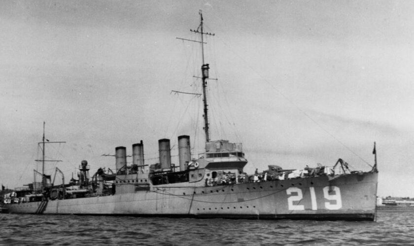 Guerre du Pacifique : l’épave d’un destroyer américain retrouvée au large des côtes australiennes