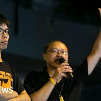 Hong Kong pro-democracy leaders sentenced to years in jail