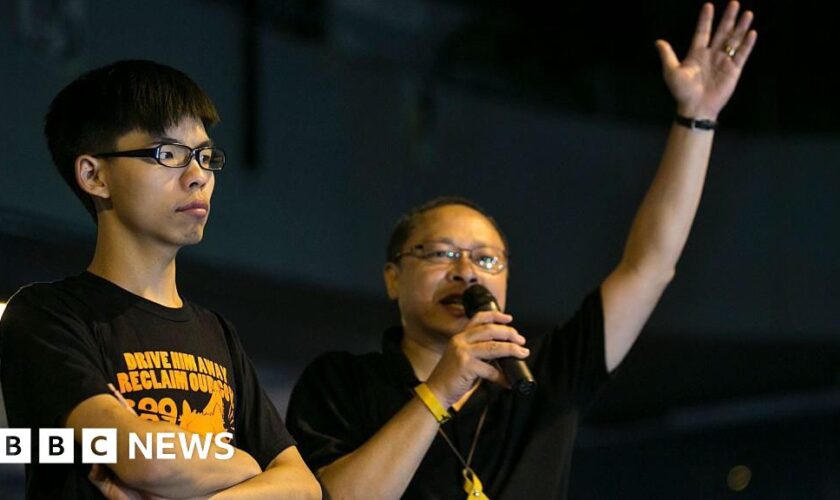 Hong Kong pro-democracy leaders sentenced to years in jail