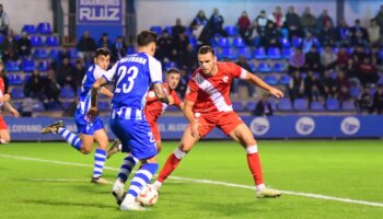 Isra rescata un punto en Alcoy para el Sevilla Atlético (1-1)