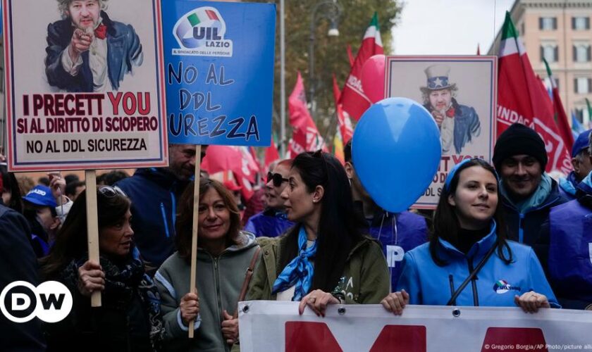 Italien: Landesweiter Streik gegen Melonis Haushaltspolitik