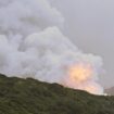 Japan aborts rocket test after fire