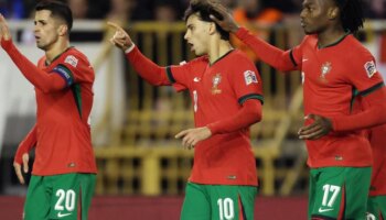 Joao Félix se reivindica y honra el '10' de Portugal con un golazo