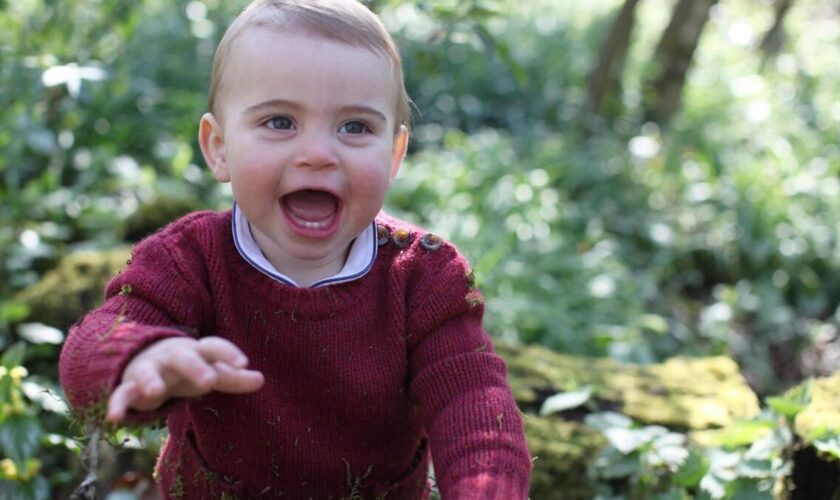 Kate Middleton partage trois photos du prince Louis pour son anniversaire