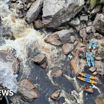 Kayaker's leg amputated after 20-hour river rescue