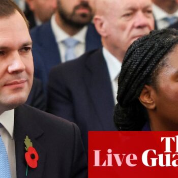 Kemi Badenoch to chair first shadow cabinet meeting as Conservative leader – UK politics live