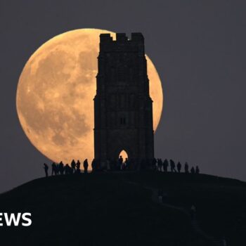 Last supermoon of 2024 captured in stunning photos across the UK