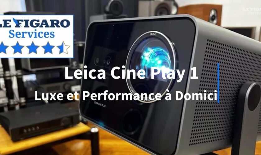 Le test du vidéoprojecteur Leica Cine Play 1 : la rencontre parfaite entre cinéma et design