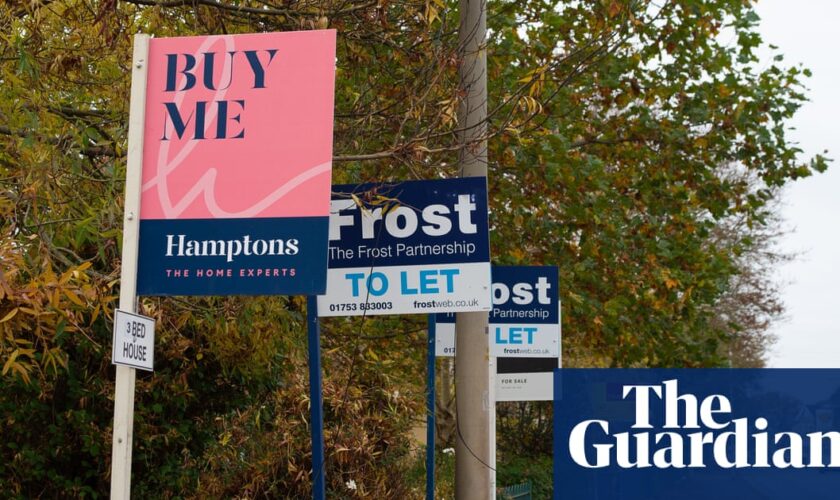 Leading UK estate agent cuts its longer-term house price growth forecast