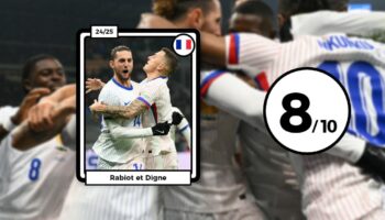 Les notes des Bleus en Italie : Rabiot et Digne en tueurs à gage, «Magic» Maignan, Thuram dans le dur