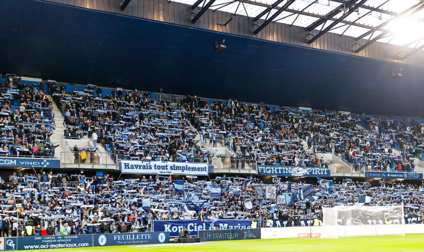 Ligue 1 : des chants homophobes entendus pendant Le Havre-Reims, le match interrompu quelques minutes