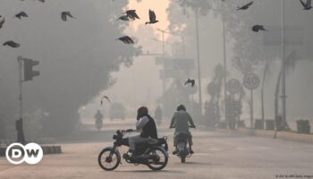 Luftverschmutzung in Lahore auf Extremwert