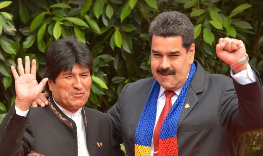 Maduro financia a Evo Morales con coches y aviones de Venezuela