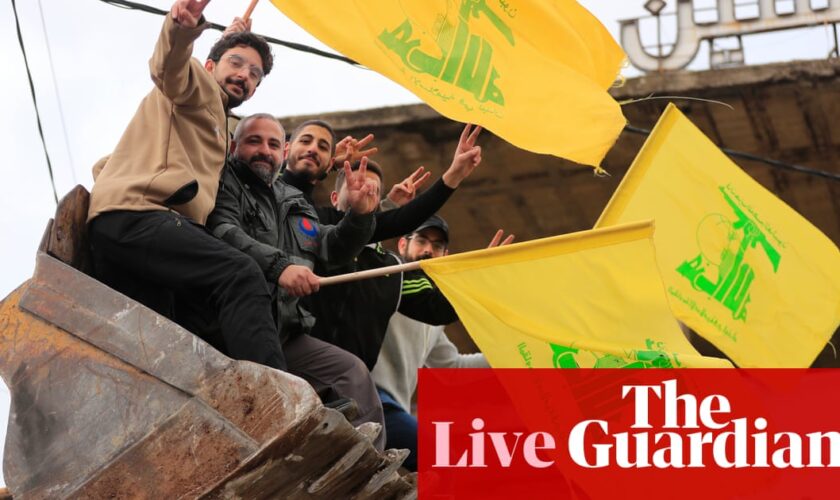 Middle East crisis live: Hezbollah says its hands are still ‘on the trigger’ amid uneasy ceasefire