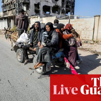 Middle East crisis live: Israel accused of the ‘war crime of forcible transfer’ in Gaza