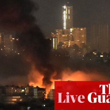 Middle East crisis live: Israel launches fresh strikes on Beirut; Netanyahu and Trump discuss ‘Iranian threat’