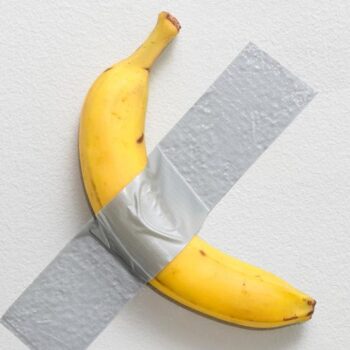 Million-dollar banana? Infamous duct-taped artwork goes on auction