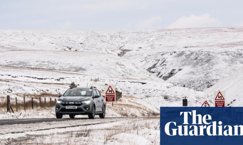 More snow forecast for weekend after UK’s ‘first taste of winter’