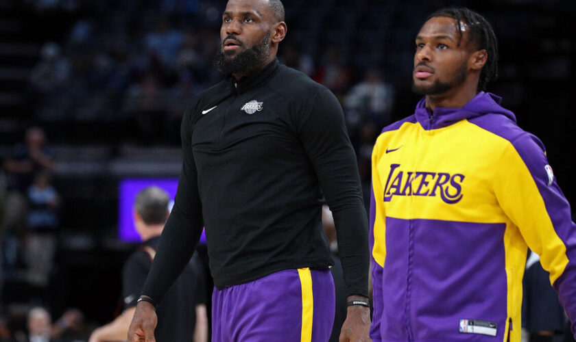 NBA : après avoir marqué l’histoire avec son père, direction la G-League pour Bronny James