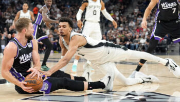 NBA : carton de Victor Wembanyama et victoire pour les Spurs face aux Kings de Sacramento