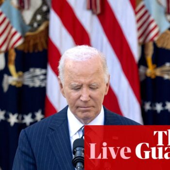 Nancy Pelosi blames Joe Biden for election defeat as Democrats turn on each other – US politics live