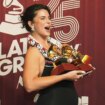 Nathy Peluso, orgullosa ganadora de tres Latin Grammy: "Gracias a mí por sacarme de donde estaba y atreverme a tanto"