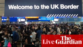 Net migration to the UK falls by 20%, official figures show, but remains high at 728,000 – UK politics live