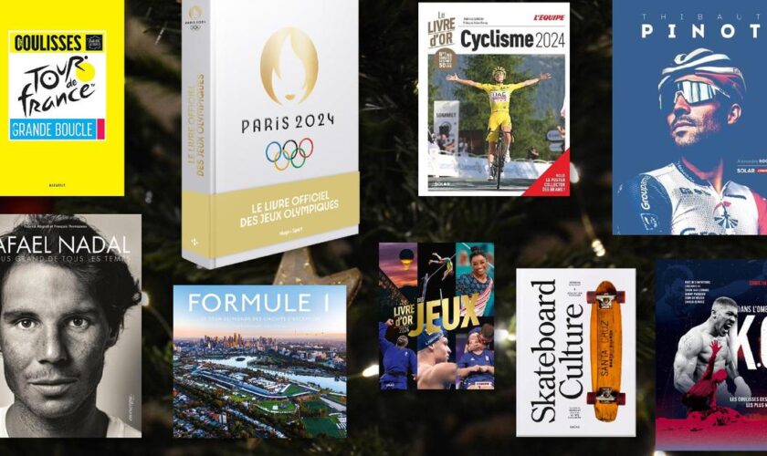 Noël : la sélection des livres de sport qu’il faut glisser sous le sapin