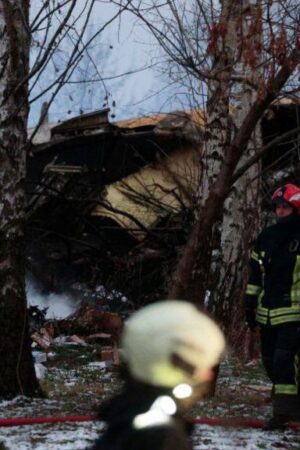 One dead and three injured in Lithuania cargo plane crash