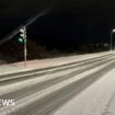 Overnight snowfall shuts schools and hits travel