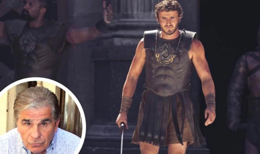 Pedro Ruiz va al cine a ver 'Gladiator 2' y opina sin tapujos sobre la película de Ridley Scott: «Es un festival de violencia»