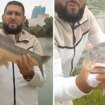 Pesca un barbo de más de 3 kilos en el Guadalquivir: «Mira qué cosa más grande»