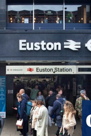 Police carry out controlled explosion at London Euston station