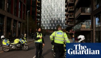 Police carry out controlled explosion outside US embassy in London