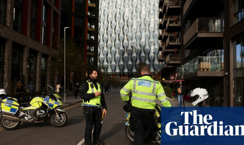 Police carry out controlled explosion outside US embassy in London