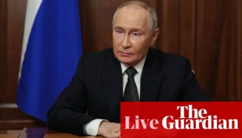 Putin issues warning to west after saying Russia fired experimental ballistic missile in Ukraine – live updates