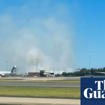 Qantas flight forced into ‘distressing’ emergency landing at Sydney airport after engine fails during takeoff