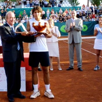 Rafa Nadal también fue rey de la tierra batida manchega