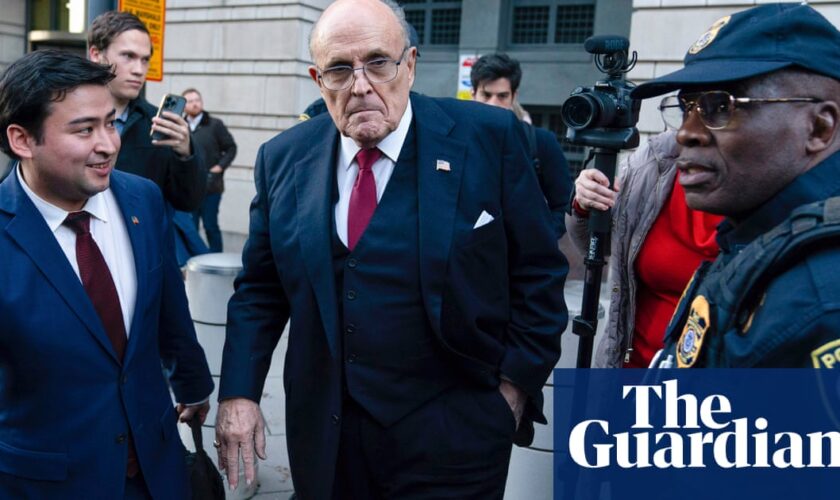 Rudy Giuliani to appear in court after missing deadline to surrender assets