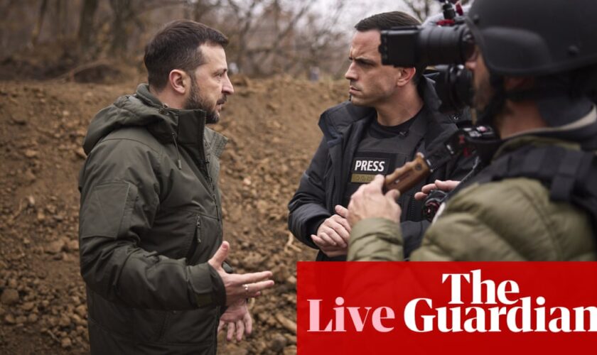 Russia-Ukraine war live: Zelenskyy suggests war could end without return of seized land