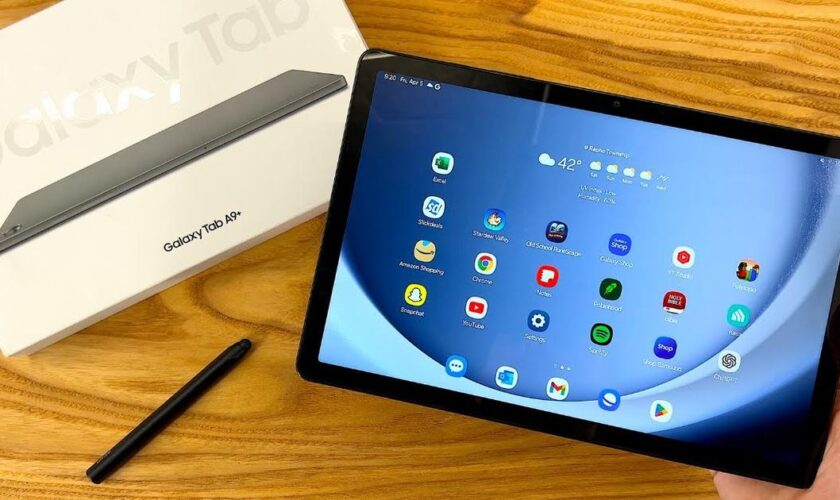 Samsung Galaxy Tab A9+ : économisez 75 euros sur la tablette qui fait rêver (et à un prix qui fait sourire)