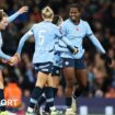 Manchester City celebrate