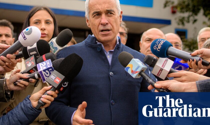 Shock as pro-Russia independent wins first round of Romanian election