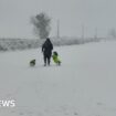 Snow and ice shut schools as Storm Bert looms