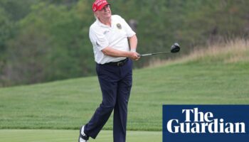 South Korean president practising golf to prepare for future meetings with Donald Trump